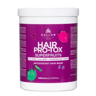 Kallos KJMN hajpakolás 1l pro-tox superfruit