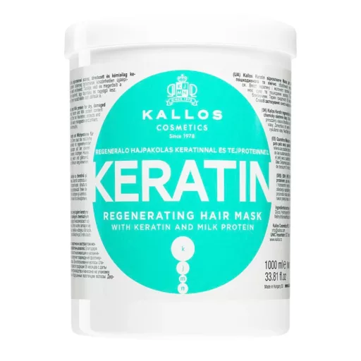 Kallos KJMN hajpakolás 1000ml keratin