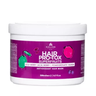 Kallos KJMN hajpakolás 500ml pro-tox superfruit