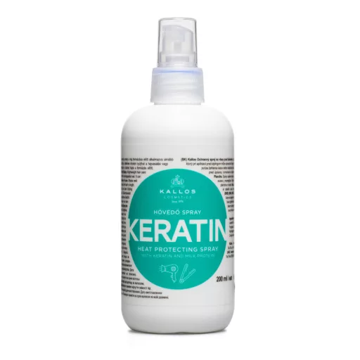 Kallos hővédő spray 200ml keratin