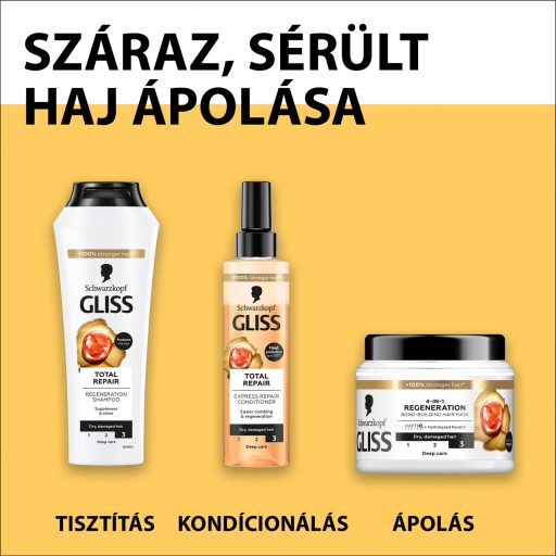 Schwarzkopf Gliss Total Repair Express Repair hajbalzsam 200 ml