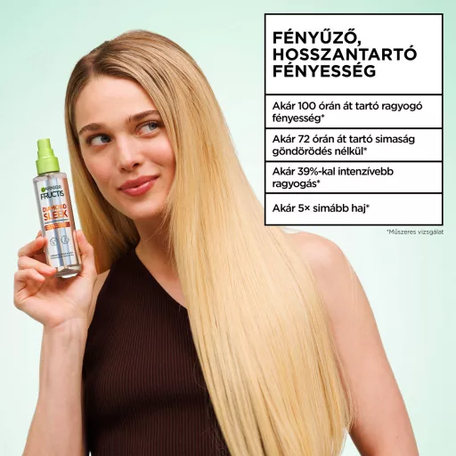 Garnier Fructis hajápoló spray 150ml Keratin Sleek Diamond vegán