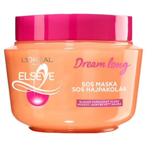 L'Oréal Paris Elseve Dream Long S.o.s. hajpakolás hosszú, igénybevett hajra, 300 ml