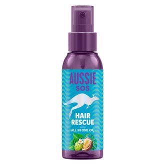   Aussie SOS Hair Rescue All In One Hajápoló Olaj 100ml akár 100 órán át Tartó Hidratálás