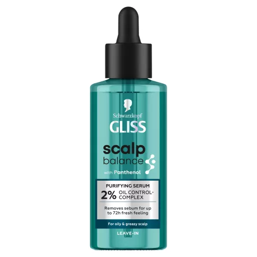 Gliss Scalp Balance fejbőr tisztító szérum zsíros & olajos fejbőrre 100 ml