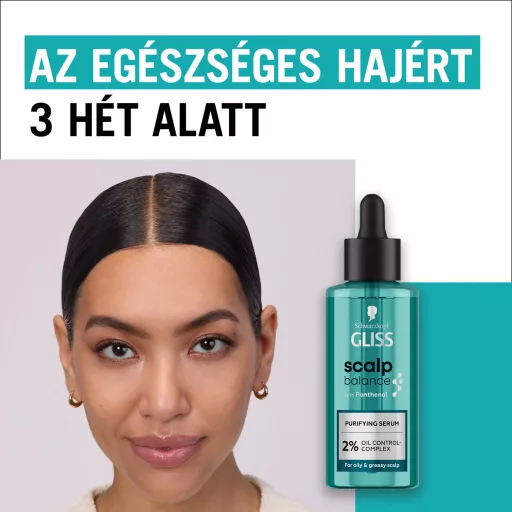 Gliss Scalp Balance fejbőr tisztító szérum zsíros & olajos fejbőrre 100 ml