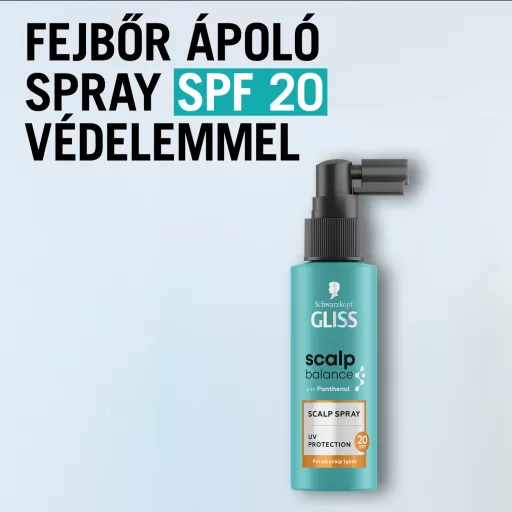 Gliss Scalp Balance fejbőr ápoló spray minden fejbőr típusra 100 m