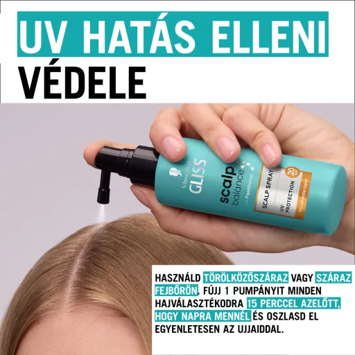 Gliss Scalp Balance fejbőr ápoló spray minden fejbőr típusra 100 m