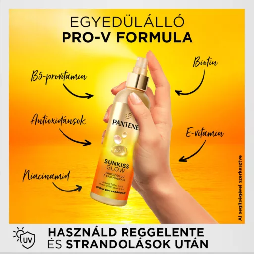 Pantene hajápoló spray 200ml Sunkiss Glow