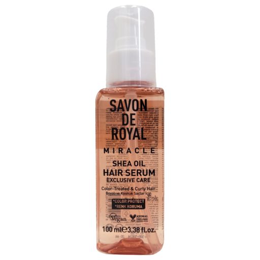 Savon De Royal Miracle hajszérum 100ml shea olajos + UV-védelem vegán