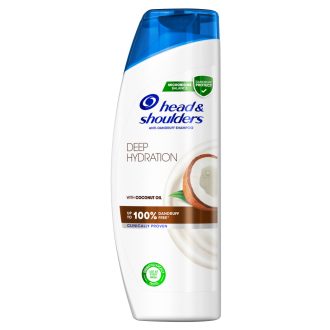   Head & Shoulders Deep Hydration korpa elleni sampon 400ml kókuszolajjal, napi használatra