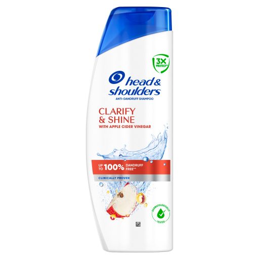 Head & Shoulders Clarify & Shine korpásodás elleni sampon 400ml. Almaecettel