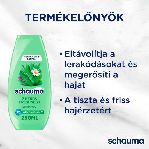 Schauma 7 Gyógynövény sampon 250 ml