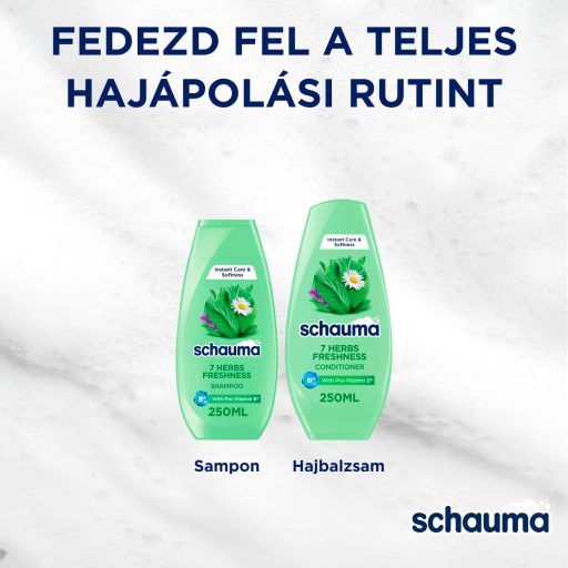 Schauma 7 Gyógynövény sampon 250 ml