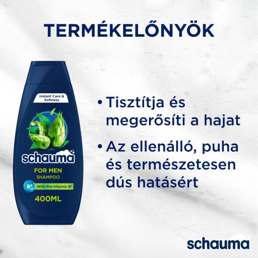 Schauma férfi sampon 400 ml