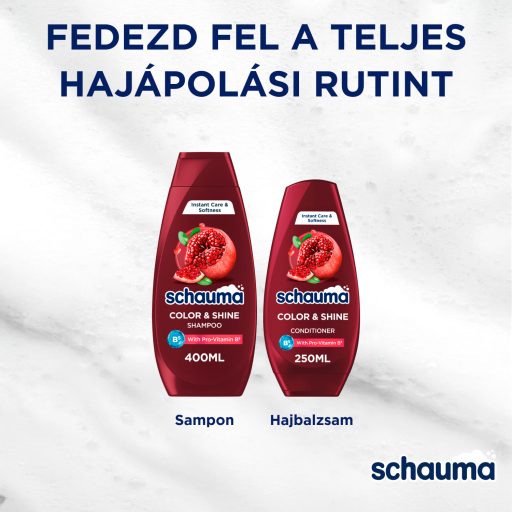 Schauma Fényes haj sampon 400 ml