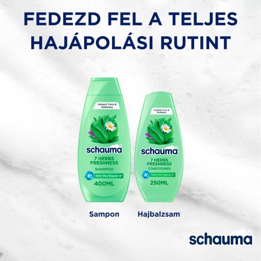 Schauma 7 gyógynövény sampon 400 ml