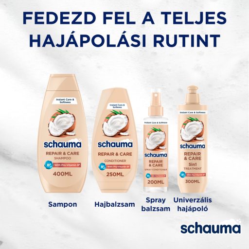 Schauma sampon Repair & Care 400 ml