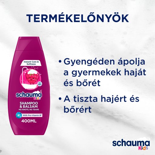 Schauma Kids sampon lányoknak 400 ml