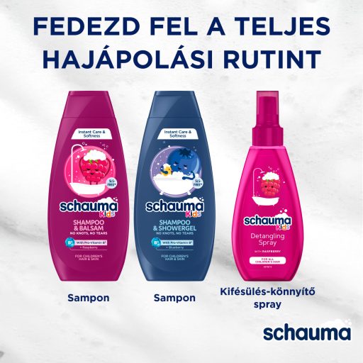 Schauma Kids sampon lányoknak 400 ml