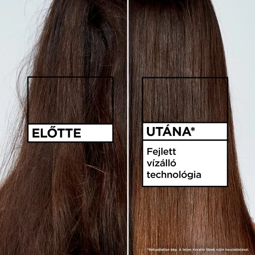 Garnier Fructis sampon 200ml Keratin Sleek száraz szöszösödő hajra
