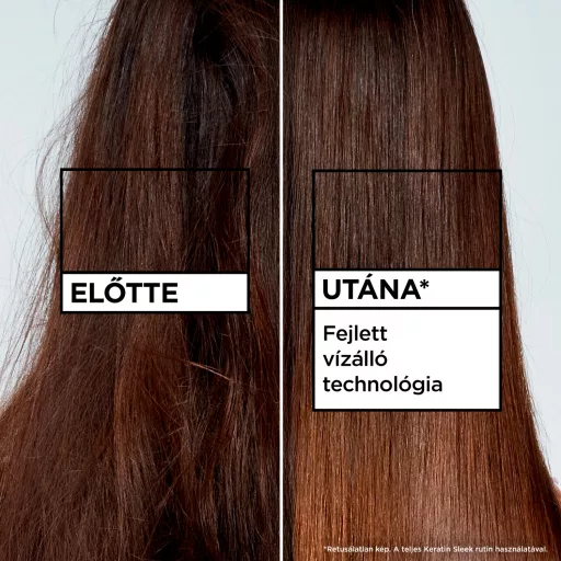 Garnier Fructis sampon 200ml Keratin Sleek száraz szöszösödő hajra