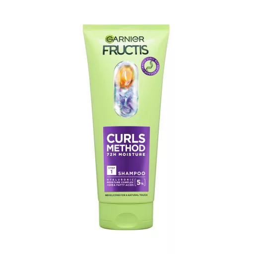Garnier Fructis sampon 200ml Hidratáló száraz és göndör hajra