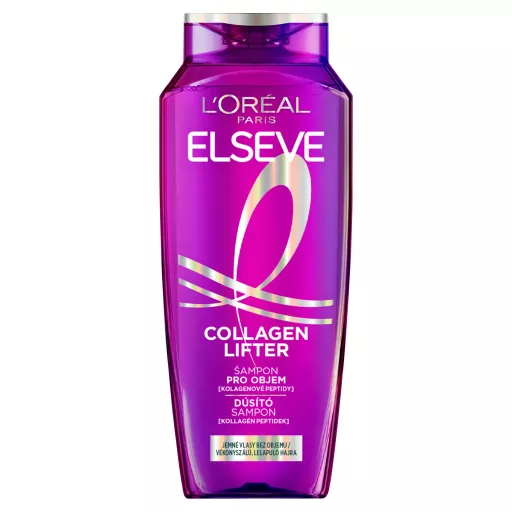 L'Oréal Paris Collagen Lifter dúsító sampon vékonyszálú, lelapuló a hajra 250 ml