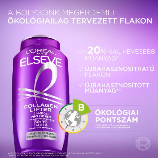 Elseve sampon 400ml Collagen Lifter