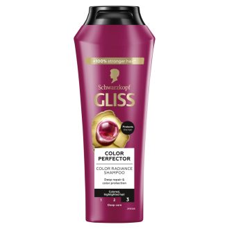   Gliss Color Perfector sampon hyaluronnal és vörösáfonya-kivonattal 250 ml