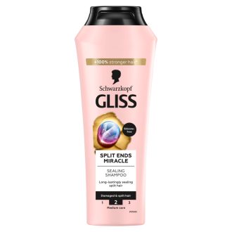  Gliss Split Ends Miracle sampon ionic komplex-szel és szőlőmag olajjal 250 ml