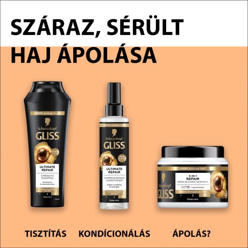 Gliss Ultimate Repair sampon 400 ml