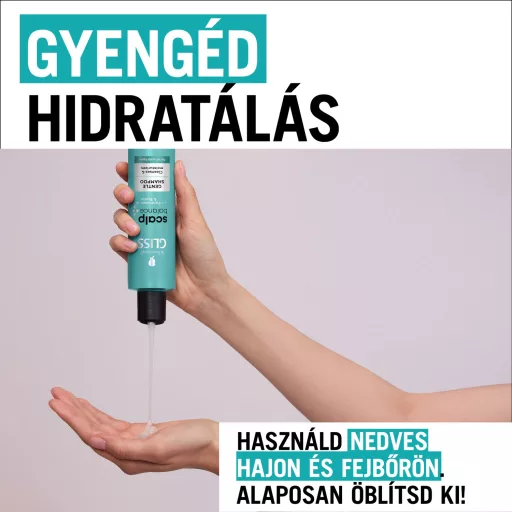Gliss Scalp Balance gyengéd tisztító sampon panthenollal + biotinnal, minden fejbőrtípusra 200 ml