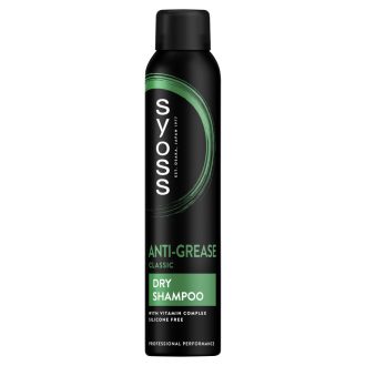 Syoss Anti-Grease klasszikus szárazsampon 200 ml