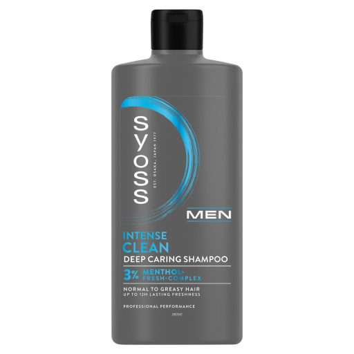 Syoss Men Intenzív Clean mélyápoló sampon 440 ml