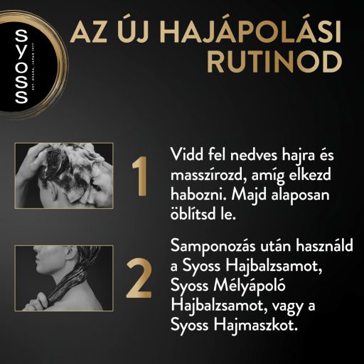 Syoss Oleo Intense mélyápoló sampon 440 ml