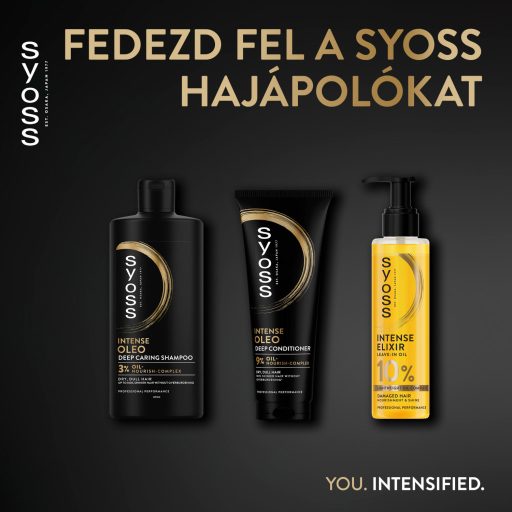 Syoss Oleo Intense mélyápoló sampon 440 ml