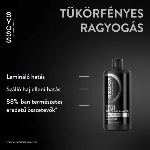Syoss sampon 440ml Intense Glaze