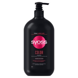  Syoss Color sampon festett vagy melírozott hajra kamélia virággal 750 ml
