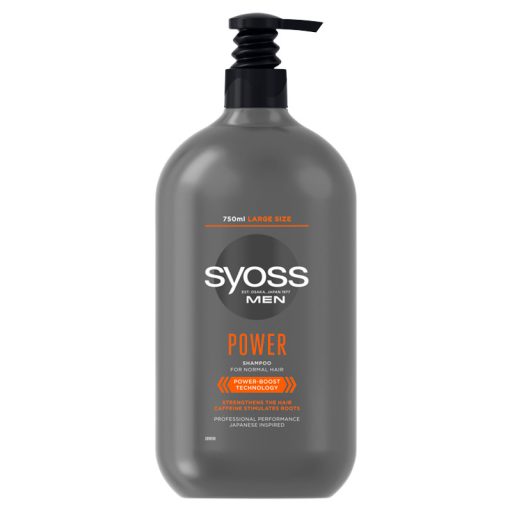Syoss Men Power sampon normál hajra 750 ml