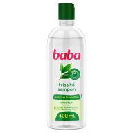 Baba sampon zsíros hajra zöldtea-kivonattal 400 ml