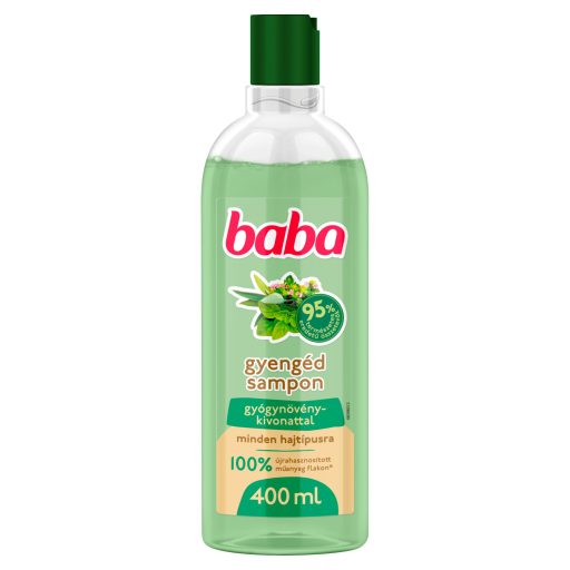 Baba sampon minden hajtípusra gyógynövényekkel 400 ml