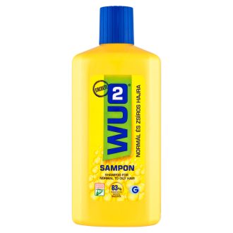 WU2 sampon normál és zsíros hajra 1000 ml