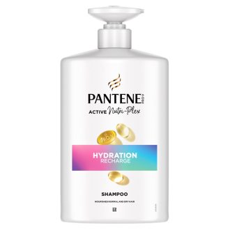   Pantene Pro-V Hydration Recharge Sampon 1000ml Pumpás Flakonban Normál és Száraz Hajra