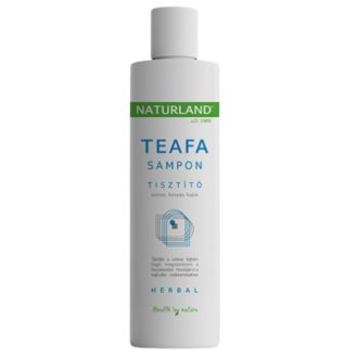 Naturland sampon 200ml tápláló teafaolajjal Herbal