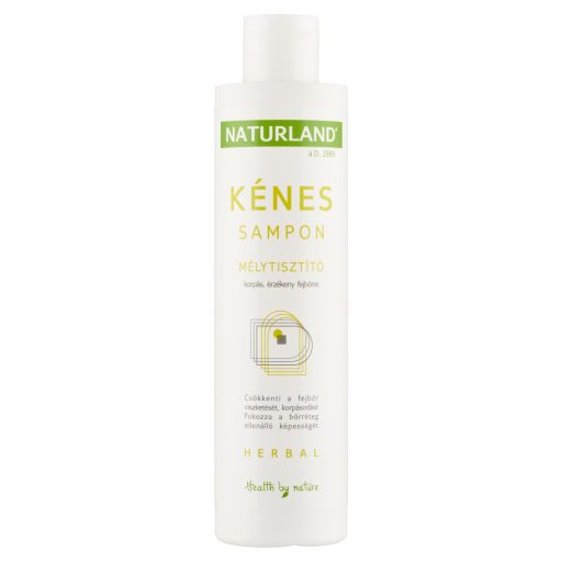 Naturland Herbal kénes mélytisztító sampon 200 ml