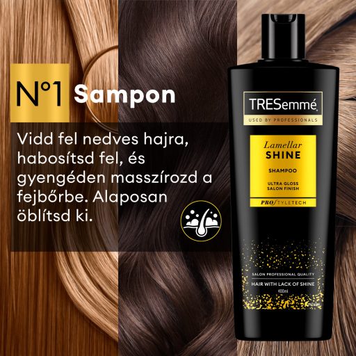 TRESemmé Lamellar Shine sampon 400 ml