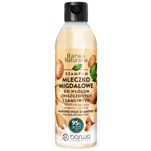 Barwa sampon 300ml regeneráló - mandulatej