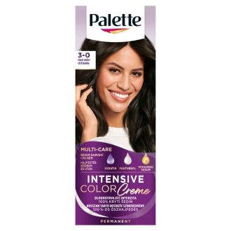   Palette Intensive Color Creme tartós hajfesték 3-0 sötétbarna