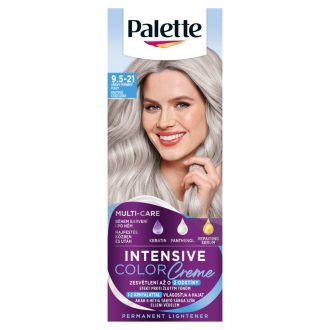   Palette Intensive Color Creme tartós hajfesték 9,5-21 ragyogó ezüstszőke